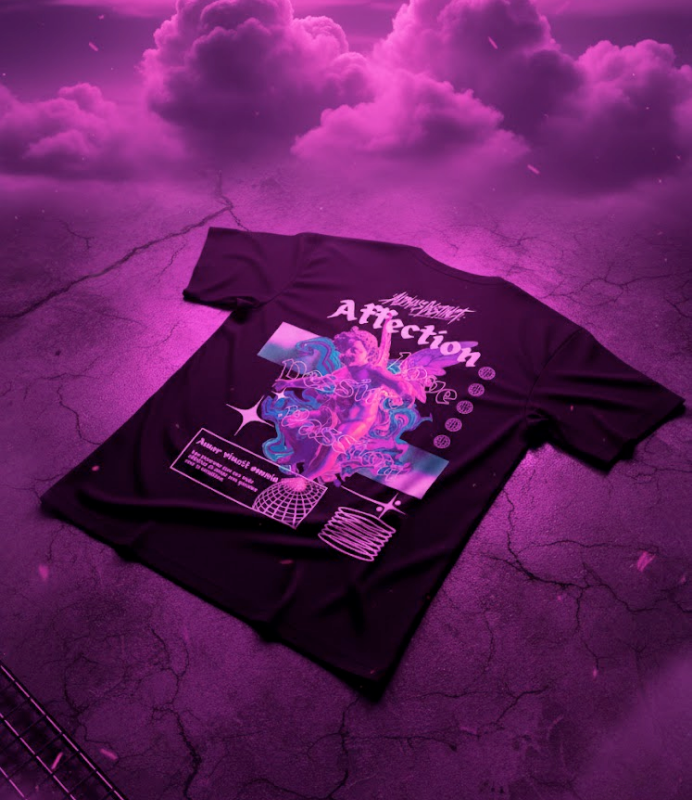 Psychedelic Afecction Oversized Tee